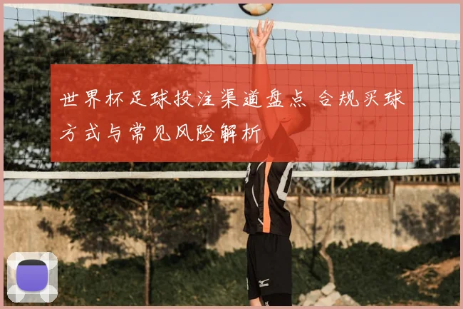 世界杯足球投注渠道盘点 合规买球方式与常见风险解析